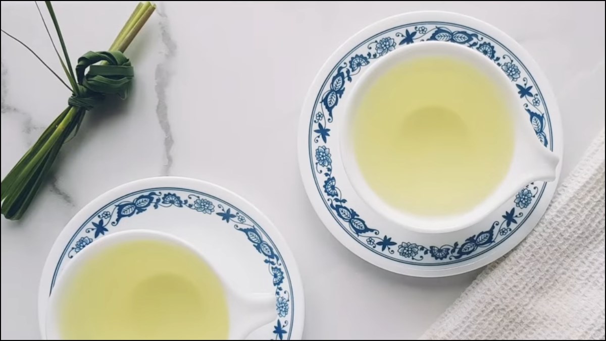 3 cách làm trà sả ấm nóng giải cảm thanh lọc cơ thể tại nhà