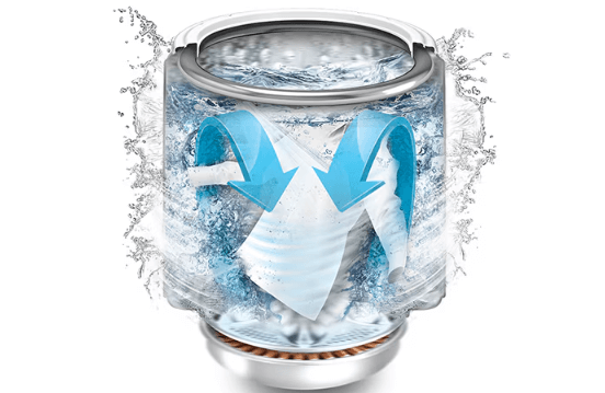 Máy giặt TV2516DV3B của LG giúp nâng cao hiệu suất giặt, xả Máy giặt lồng đứng LG Inverter 16kg TV2516DV3B