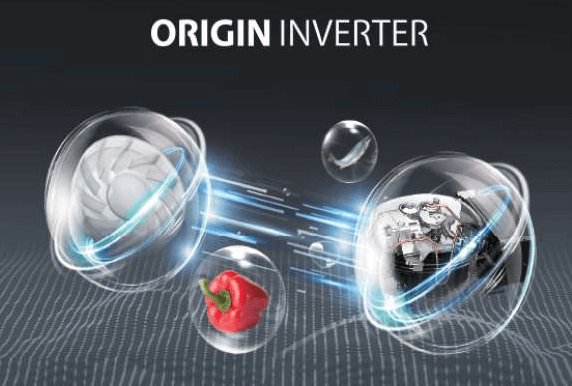 Tủ lạnh 4 cánh GR-RF610WE-PMV(37)-SG ứng dụng công nghệ Origin Inverter