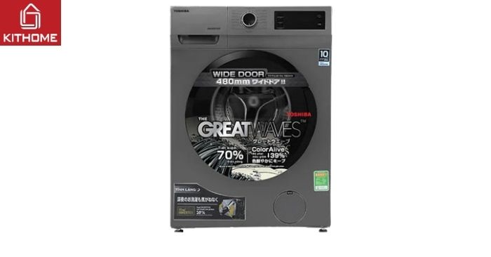 Máy giặt lồng ngang Toshiba Inverter 8,5 kg TW-BK95S3V (SK) Máy giặt lồng ngang Toshiba Inverter 8,5 kg TW-BK95S3V (SK)