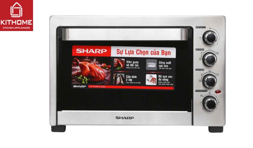 Lò nướng điện 38 lít Sharp EO-A384RCSV-ST
