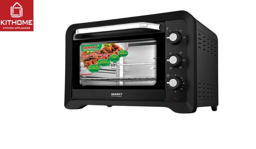 Lò nướng Sanaky VH-509S2D (50 lít, màu đen)