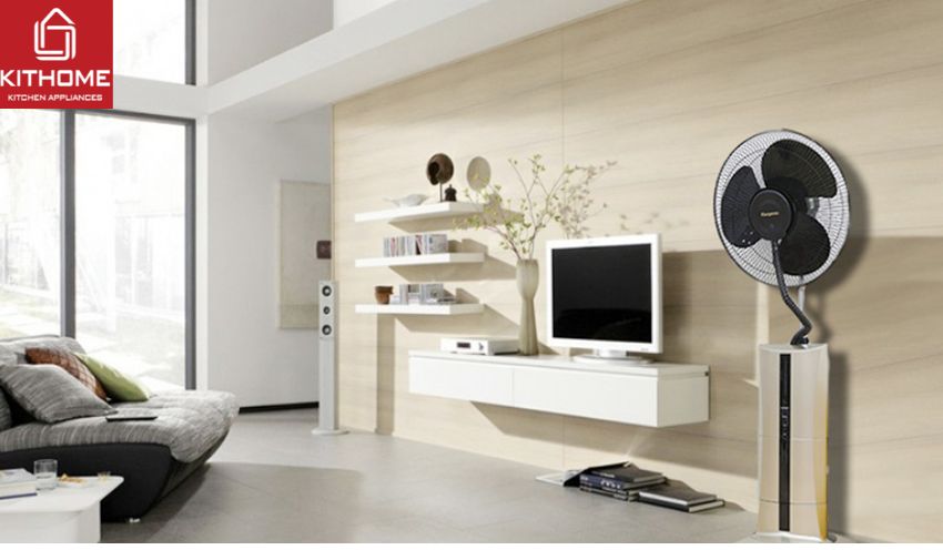 Sử dụng quạt ngay cả khi bật điều hòa.