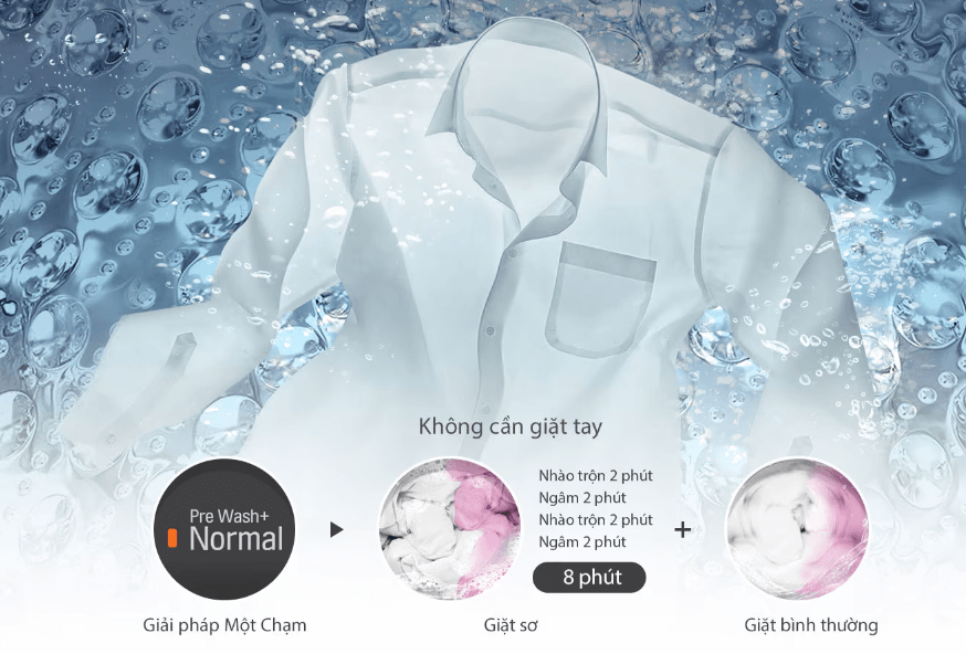 Máy giặt LG Inverter 10.5kg T2350VSAB