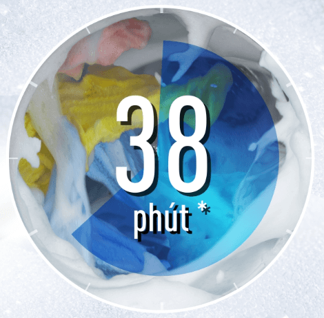 Máy giặt cửa trước NA-V90FX1LVT có chế độ giặt nhanh chỉ trong 38 phút Máy giặt cửa trước NA-V90FX1LVT có chế độ giặt nhanh chỉ trong 38 phút