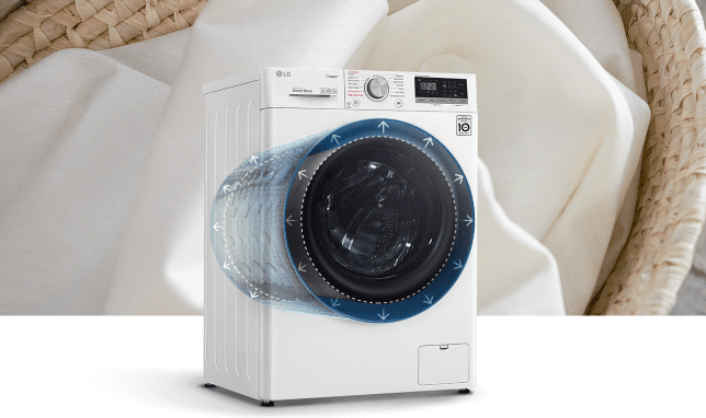 Máy giặt sấy LG Inverter 11kg FV1411D4W lồng ngang