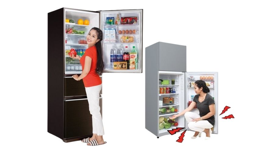 Nên mua tủ lạnh ngăn đá trên hay dưới?