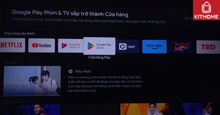 Bước 1: Vào kho ứng dụng Google Play Store.