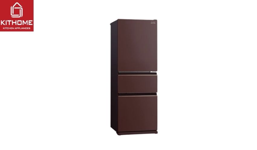 Tủ lạnh màu nâu khói 3 cửa Mitsubishi Electric MR-CGX41EN-GBR-V 330 lít Tủ lạnh màu nâu khói 3 cửa Mitsubishi Electric MR-CGX41EN-GBR-V 330 lít