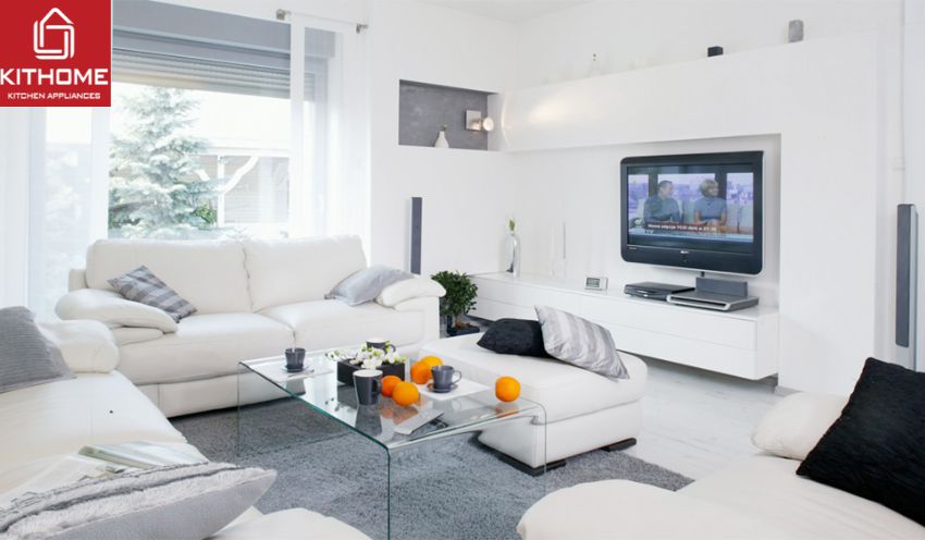 Sử dụng tông màu sáng cho căn phòng.