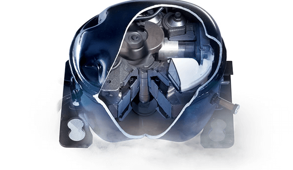 Tủ lạnh Hitachi HR4N7520DSWDXVN sử dụng máy nén Inverter hiệu suất cao