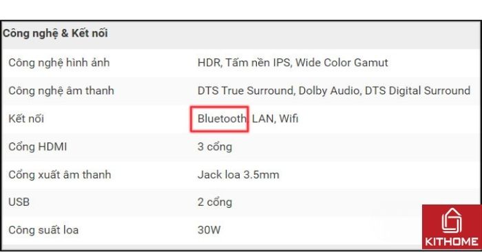 Tivi Casper có Bluetooth không? Cách kiểm tra thế nào?