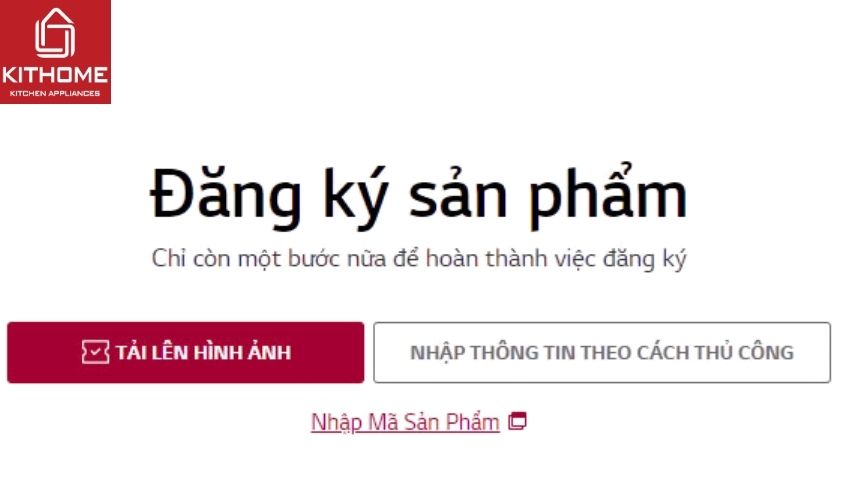 Đăng ký thông tin sản phẩm Đăng ký thông tin sản phẩm