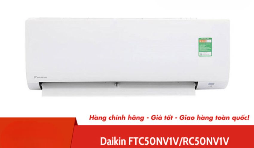 Điều hòa Daikin 1 chiều 18000 BTU FTC50NV1V/RC50NV1V (Gas R32)