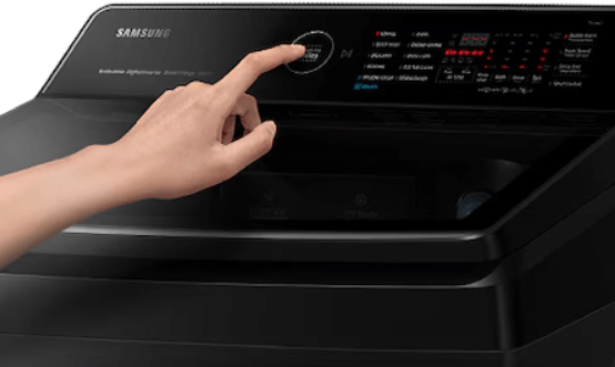 Máy giặt Samsung Inverter 12kg WA12CG5745BVSV được trang bị bảng điều khiển Rear Control hiện đại