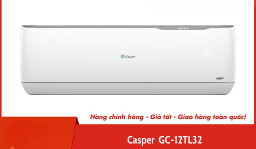 Điều hòa 1 chiều Casper Inverter 1.5 HP GC-12TL32