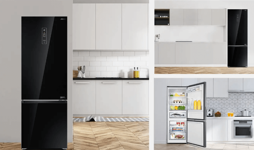 Tủ lạnh Aqua Inverter 324 lít AQR-IG378EB (GB)