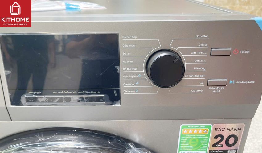 Đánh giá chi tiết Máy giặt cửa ngang Casper WF-105VG5 10.5kg