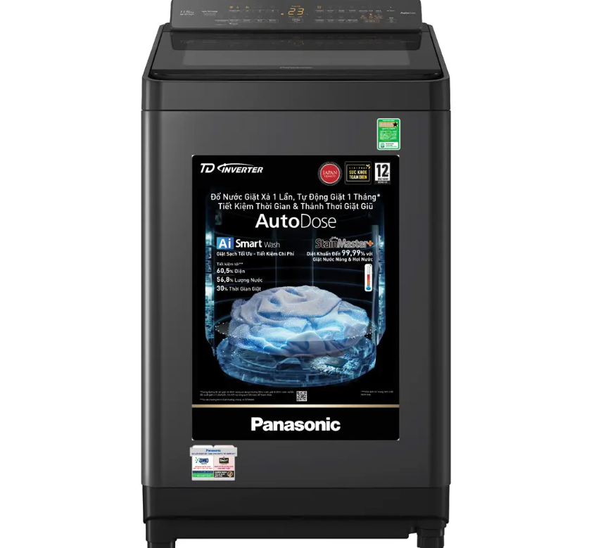 Máy giặt Panasonic Inverter 11.5Kg NA-FD115W3BV - Ảnh 4