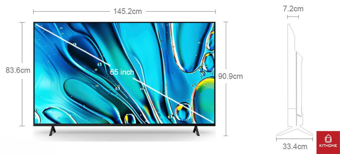 Google Tivi Sony 4K 65 inch K-65S30 Google Tivi Sony 4K 65 inch K-65S30