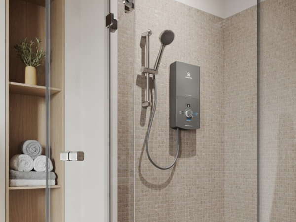 bình nóng lạnh Ariston Aures Premium + 4.5P có thiết kế hiện đại, sang trọng