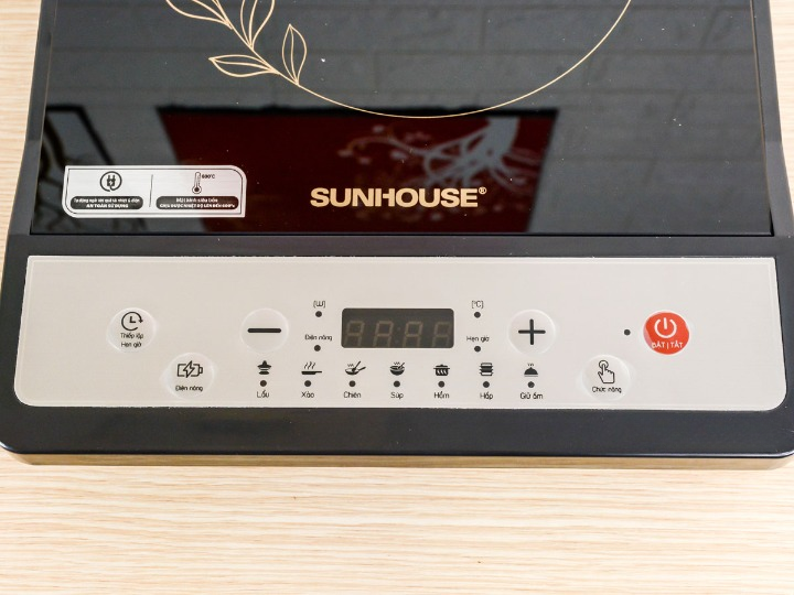 Cách sử dụng bếp từ Sunhouse dòng cơ