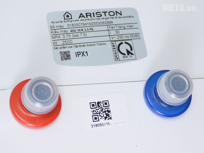 Bình nóng lạnh gián tiếp Ariston AN2 30R 2.5 FE 30 lít