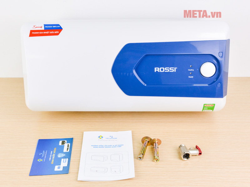 Bình nóng lạnh Rossi Dello RDO-30SL ngang-30 lít