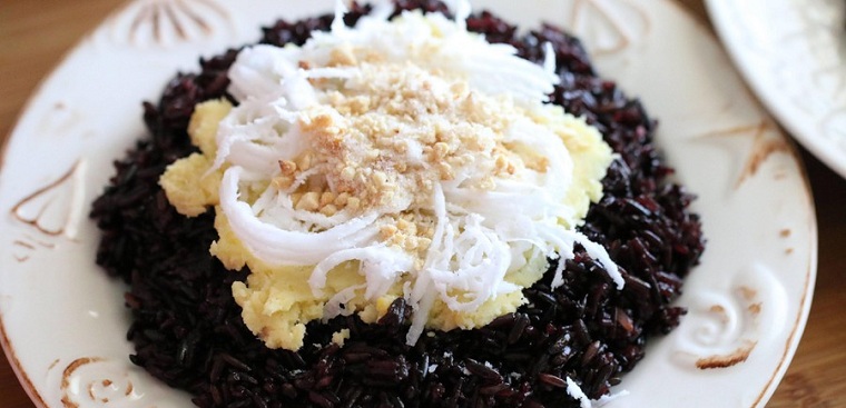 Xôi nếp cẩm Xôi nếp cẩm