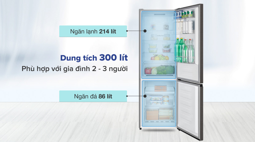 Dung tích của tủ Dung tích của tủ