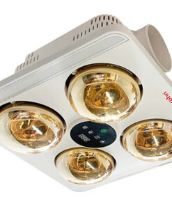 Đèn sưởi nhà tắm 4 bóng âm trần Kohn BU06G (Có điều khiển từ xa)
