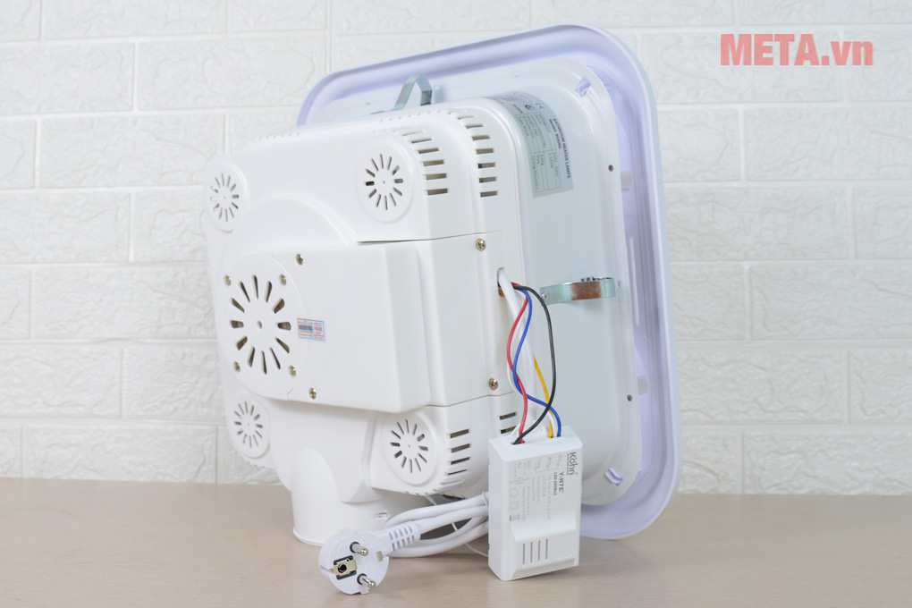 Đèn sưởi nhà tắm Braun Kohn BU04G 4 bóng (Có điều khiển)