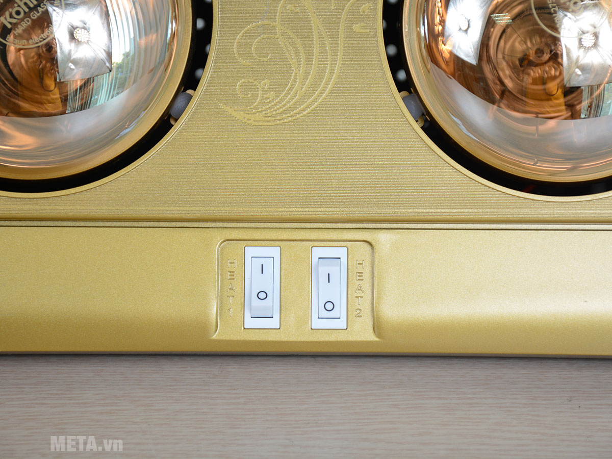 Đèn sưởi nhà tắm Braun Kohn KP02G