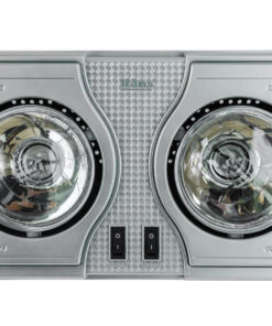 Đèn sưởi nhà tắm Hans 2 bóng H2B