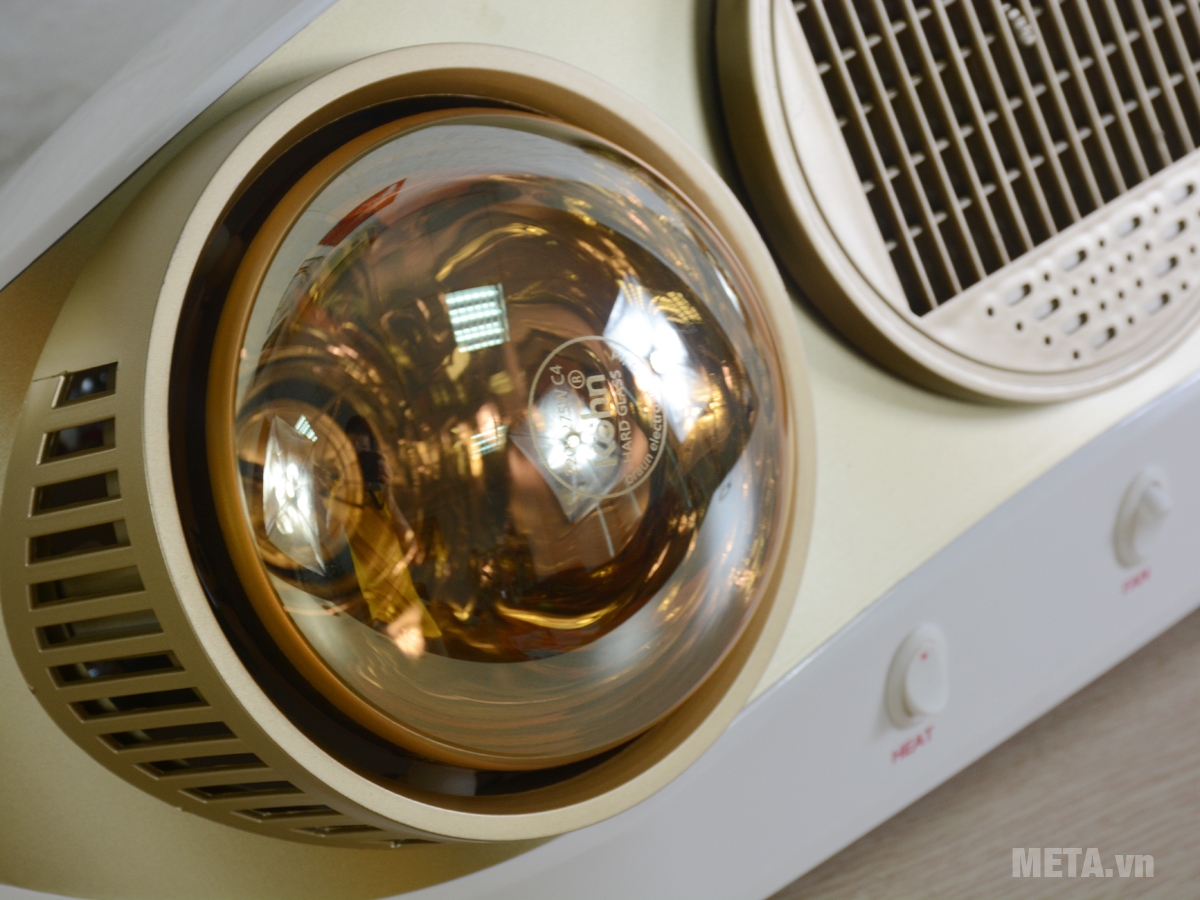 Đèn sưởi nhà tắm Kohn Braun KU02PG 2 bóng