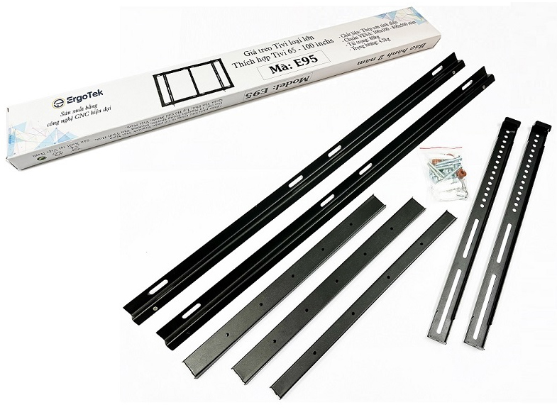 Giá treo tivi sát tường Ergotek E95 65 100 inch