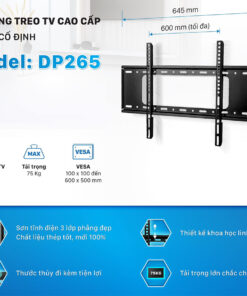 Khung treo tivi cao cấp loại cố định Đại Việt DP265