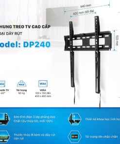 Khung treo tivi loại dây rút Đại Việt DP240