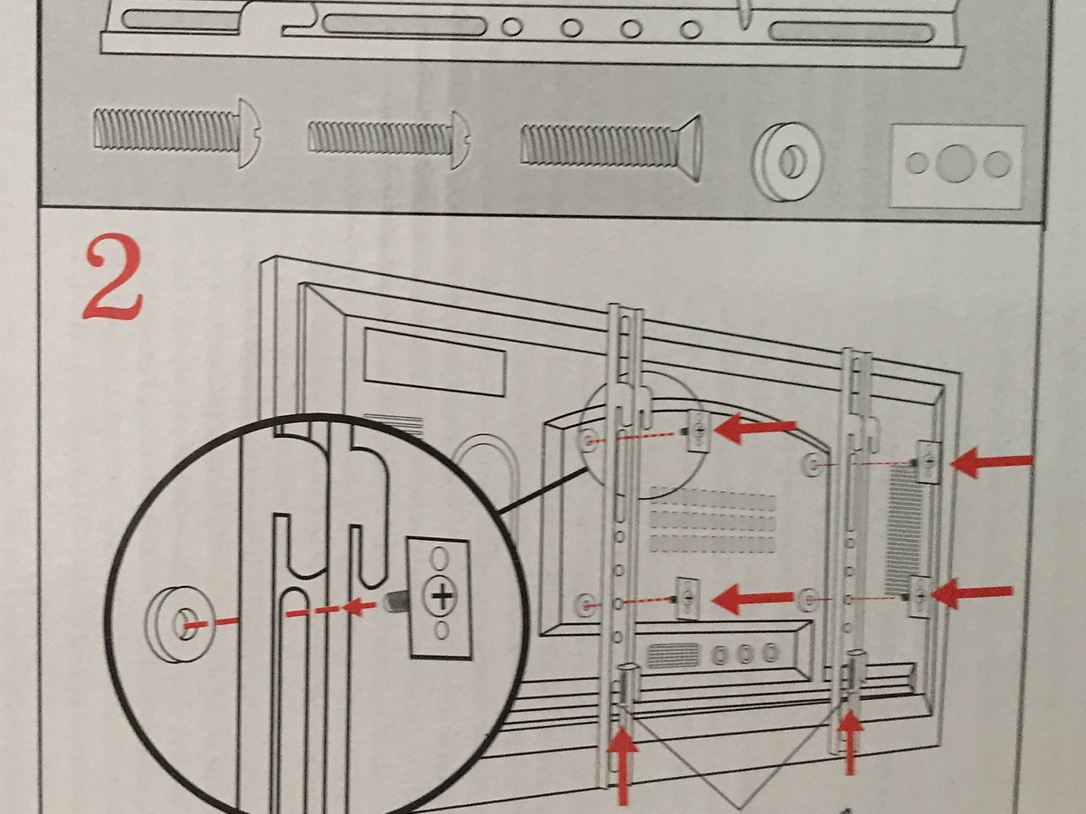 Khung treo tivi mâm áp tường 32-65 inch M65T