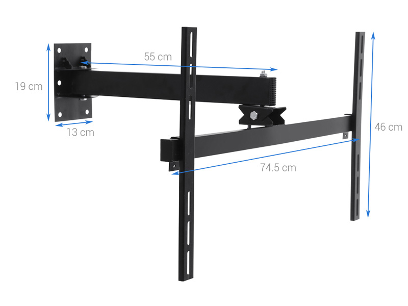 Khung treo tivi xoay X7.4 37 inch-63 inch