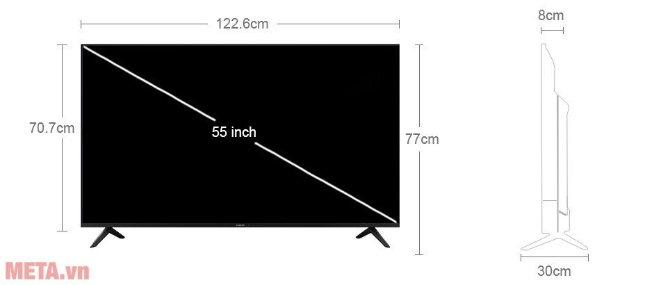 Tivi Xiaomi A 55 inch L55M8-P2SEA