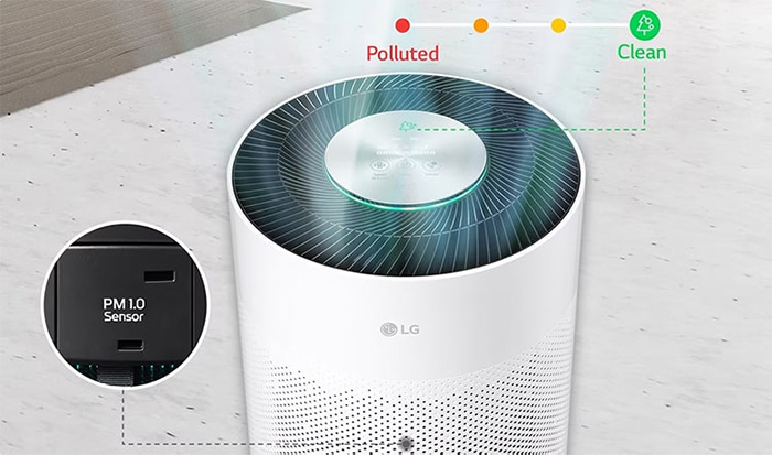 Máy lọc không khí 360 độ LG PuriCare AS60GHWG0.ABAE