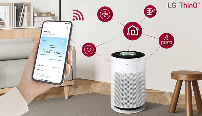 Máy lọc không khí 360 độ LG PuriCare AS60GHWG0.ABAE