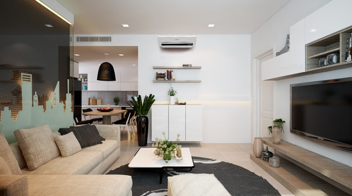 Vị trí lắp điều hòa hợp lý cho dàn lạnh, cục nóng và ống dẫn chi tiết