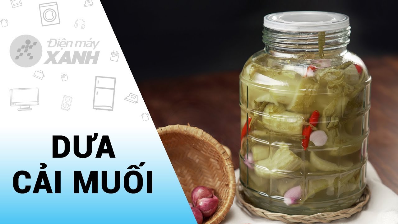 Cách muối dưa cải (dưa chua) vàng giòn, Cách muối dưa cải (dưa chua) vàng giòn,