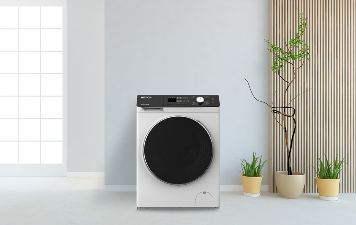 Máy giặt Hitachi Inverter 9.5Kg BD-954HVOW