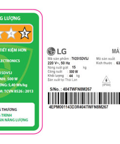 Máy giặt LG AI DD Inverter TV2515DV5J 15kg