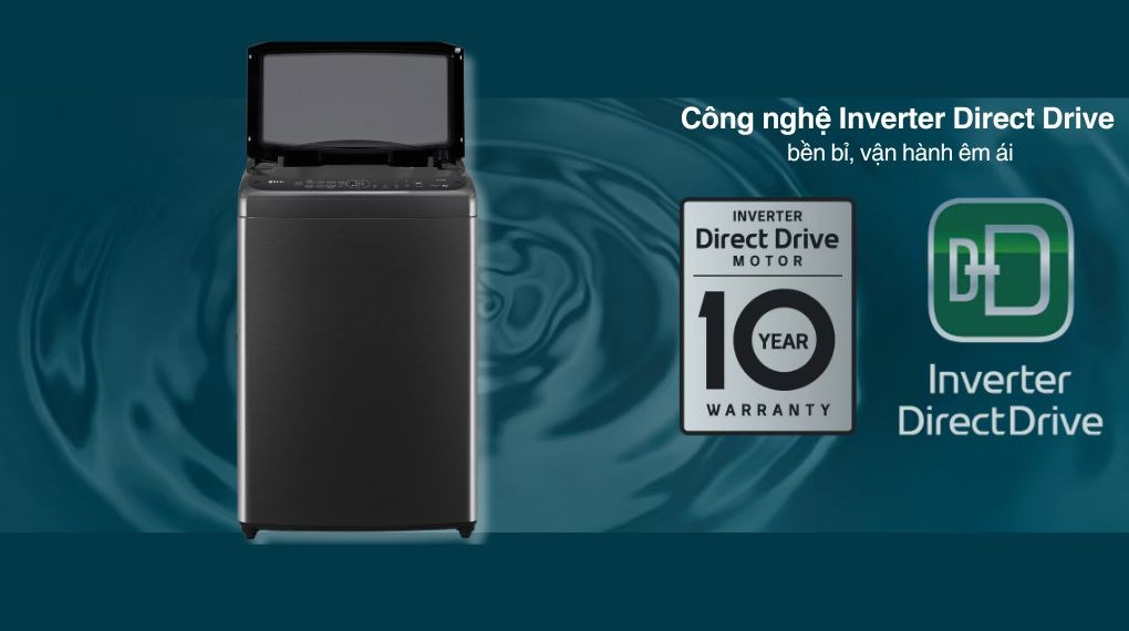 Máy giặt LG AI DD Inverter TV2515DV5J tiết kiệm điện năng hiệu quả Máy giặt LG AI DD Inverter TV2515DV5J tiết kiệm điện năng hiệu quả