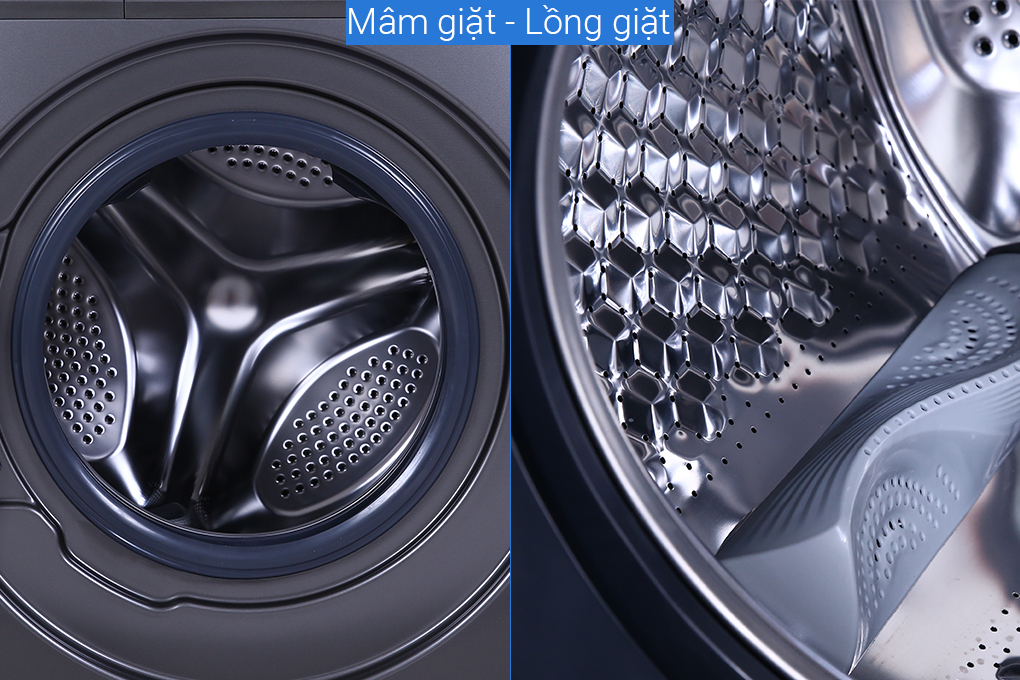 Máy giặt lồng ngang Inverter 9.5kg Casper WF-95I140BGB