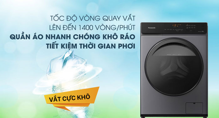 Rút ngắn thời gian phơi nhờ tốc độ quay 1.400 vòng/phút